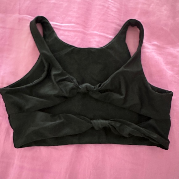 Beach Riot Other - Black glittery Sports Bra